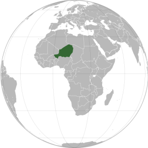 Etiopia e oltre - Niger Mappa